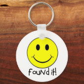 Vond het! sleutelhanger (Voorkant)