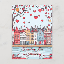 Vond mijn liefde in de Valentijnsdag van Straatsbu Briefkaart