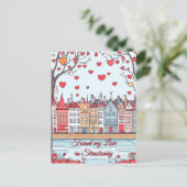Vond mijn liefde in de Valentijnsdag van Straatsbu Briefkaart (Staand voorkant)