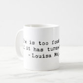 Vond van Boeken Mok (Voorkant links)