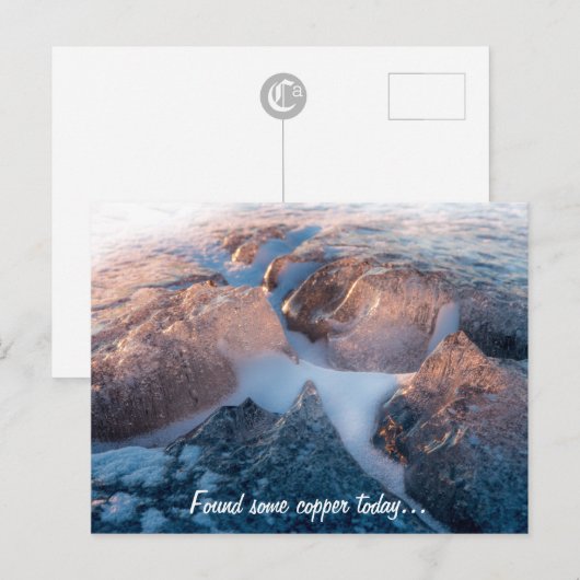 Vond wat koper vandaag Briefkaart CC0678 (Voorkant / Achterkant)