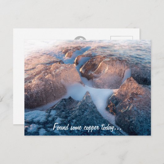 Vond wat koper vandaag Briefkaart CC0678 (Voorkant / Achterkant)