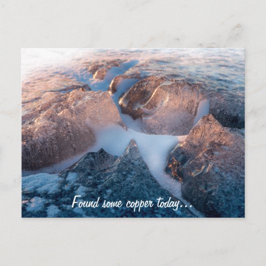 Vond wat koper vandaag Briefkaart CC0678 (Voorkant)