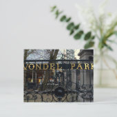 Vondel Park, Amsterdam Briefkaart (Staand voorkant)