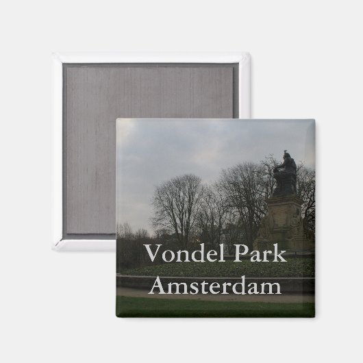Vondel Park, Amsterdam Magneet (Voorkant / Achterkant)