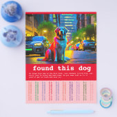 Vondense hond flyer (Enkel)