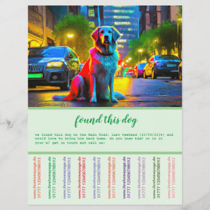Vondense hond flyer