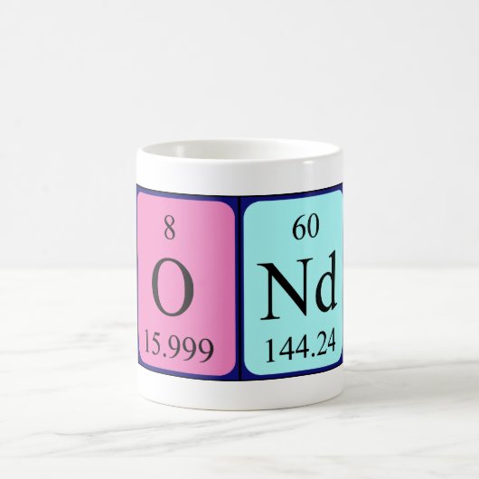 Vondra periodiek systeem naam mok (Center)