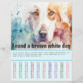 Vondst hond flyer (Voorkant)