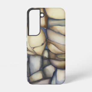 Vondst Kunst - Cool Steenpatroon Samsung Galaxy Hoesje