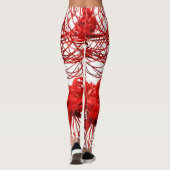 Vonflora Spider Lily Leggings Bloedverdampende Leg (Achterkant)