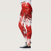 Vonflora Spider Lily Leggings Bloedverdampende Leg (Links)