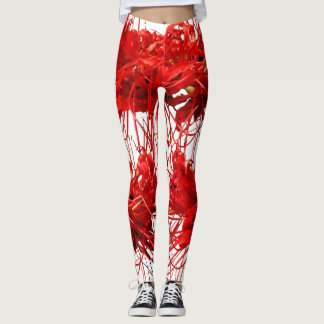 Vonflora Spider Lily Leggings Bloedverdampende Leg