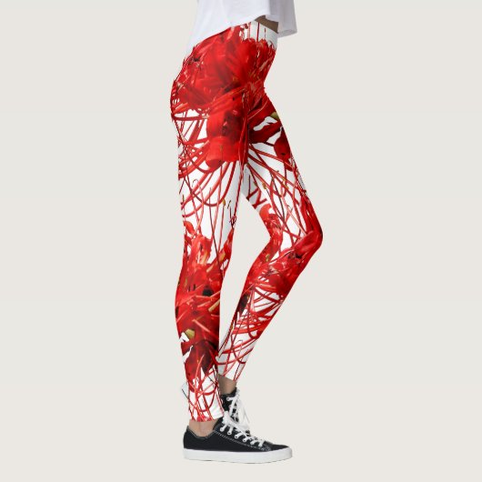 Vonflora Spider Lily Leggings Bloedverdampende Leg (Rechts)