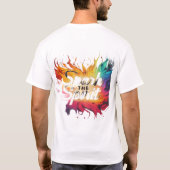 vonk de geest t-shirt (Achterkant)