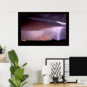 Vonk-HDR van de natuur Poster (Thuiskantoor)