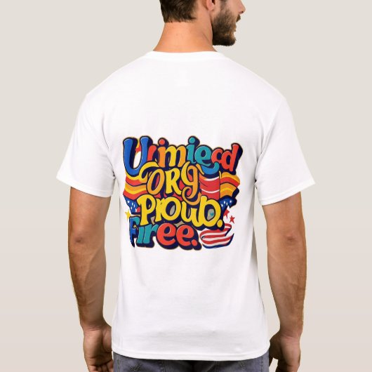 Vonk je vertrouwen t-shirt (Achterkant)