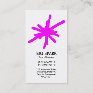 Vonk - Magenta Visitekaartje