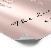 Vonk Naam Makeup Artist Beauty Studio Lashes Poster (Hoek)