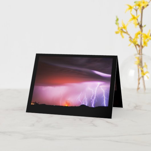 Vonk-Opperste natuur Kaart (Gele Bloem)