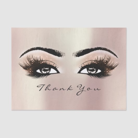 Vonk Roos Gold Blush Lashes Dank je Tissuepapier (Voorkant)