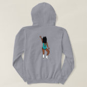 Vonk U Hoodie Aqua #1 (Design achterkant)
