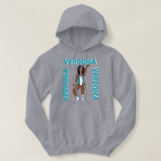 Vonk U Hoodie Aqua #1 (Design voorkant)