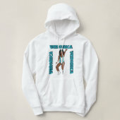Vonk U Hoodie Aqua #2 (Design voorkant)