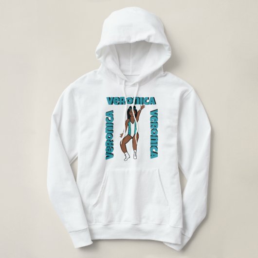 Vonk U Hoodie Aqua #2 (Design voorkant)