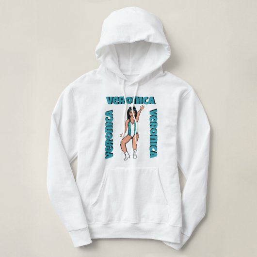 Vonk U Hoodie Aqua #4 (Design voorkant)