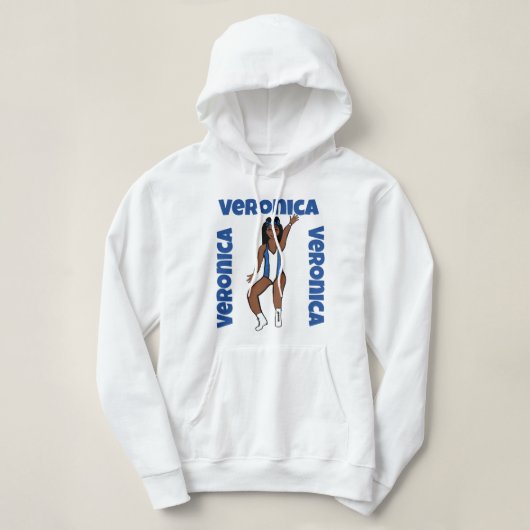Vonk U Hoodie Blauw #2 (Design voorkant)