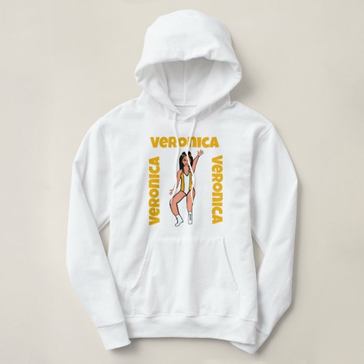 Vonk U Hoodie Geel #2 (Design voorkant)