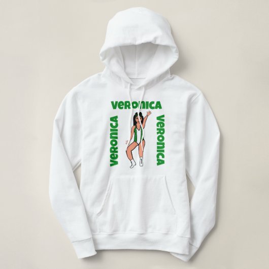Vonk U Hoodie Groen #2 (Design voorkant)