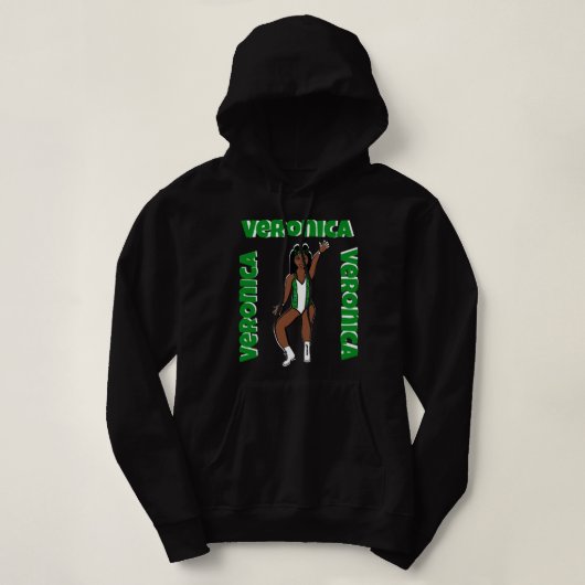 Vonk U Hoodie Groen #3 (Design voorkant)