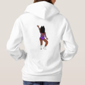 Vonk U Hoodie Paarse #1 (Achterkant)