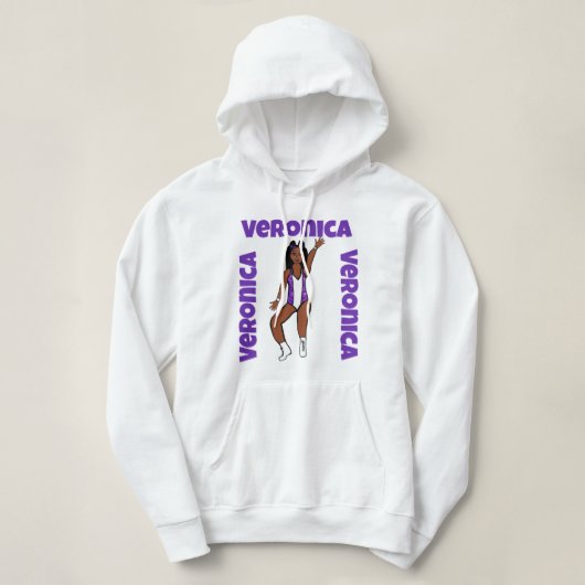 Vonk U Hoodie Paarse #1 (Design voorkant)