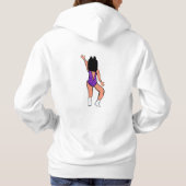 Vonk U Hoodie Paarse #2 (Achterkant)
