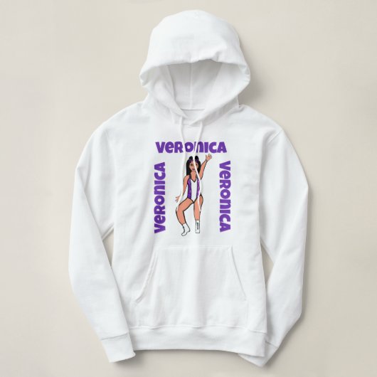 Vonk U Hoodie Paarse #2 (Design voorkant)