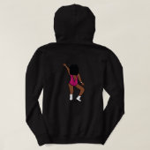Vonk U Hoodie Roze #1 (Design achterkant)