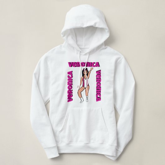 Vonk U Hoodie Roze #4 (Design voorkant)