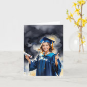 Vonk van succes - Een mooie toekomst wacht Kaart (Gele Bloem)