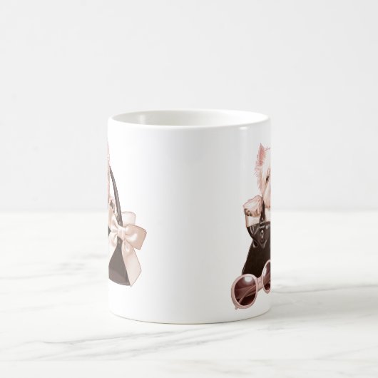 Vonkapper in handtas koffiemok (Center)