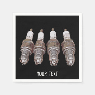 Vonkbougies van de motor servet