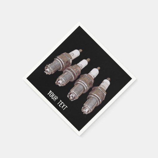 Vonkbougies van de motor servet (Hoek)