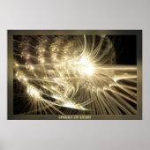 vonken van licht poster (Voorkant)