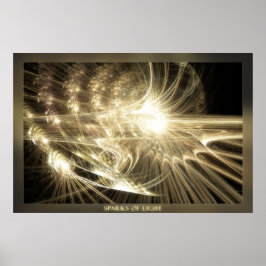 vonken van licht poster