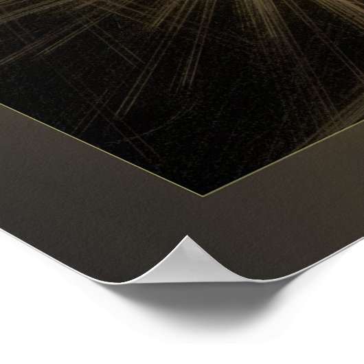 vonken van licht poster (Hoek)