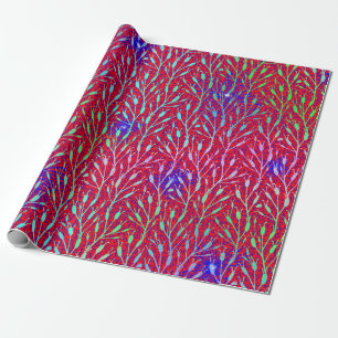 Vonkend Vuurwerk Feestpatroon  Cadeaupapier