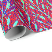 Vonkend Vuurwerk Feestpatroon Cadeaupapier (Rol Hoek)