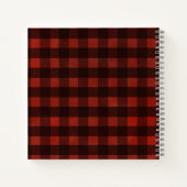 Vonkhuisstijl met Kerstmis in het land Notitieboek (Achterkant)